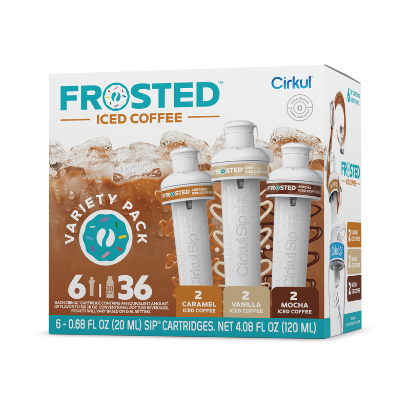 Sugar-Free Frosted Iced Coffee 6-Pack Variety Pack RAJT - Vitamin-Infused Natural Refreshing Flavor Core - Default Title
