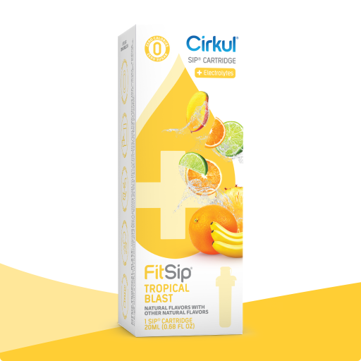 Vitamin-Infused FitSip Tropical Blast YWXV - Electrolyte Hydration Enhanced Taste Cartridges - Default Title