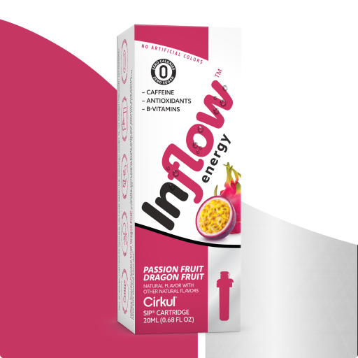 Natural Fruit Flavored Inflow Energy Passion Fruit Dragon Fruit WSDJ - Sugar-Free Fruit Flavor Cartridge Refill - Default Title