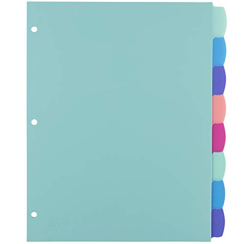Smart Home Avery Write & Erase Dividers for 3 Ring Essentials