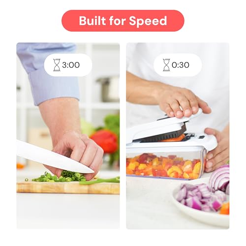 Minimalist Fullstar The Original Pro Chopper - Vegetable Chopper and Spiralizer, Kit