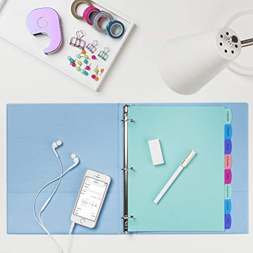 Smart Home Avery Write & Erase Dividers for 3 Ring Essentials