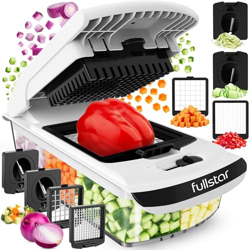Minimalist Fullstar The Original Pro Chopper - Vegetable Chopper and Spiralizer, Kit
