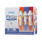 Vitamin-Infused FitSip 6-Pack Variety Pack HE3H - Electrolyte Hydration Enhanced Taste Cartridges - Default Title