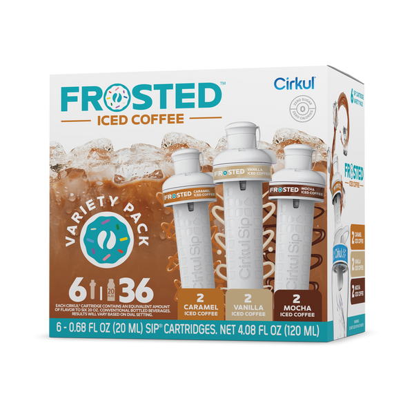 Sugar-Free Frosted Iced Coffee 6-Pack Variety Pack RAJT - Vitamin-Infused Natural Refreshing Flavor Core - Default Title