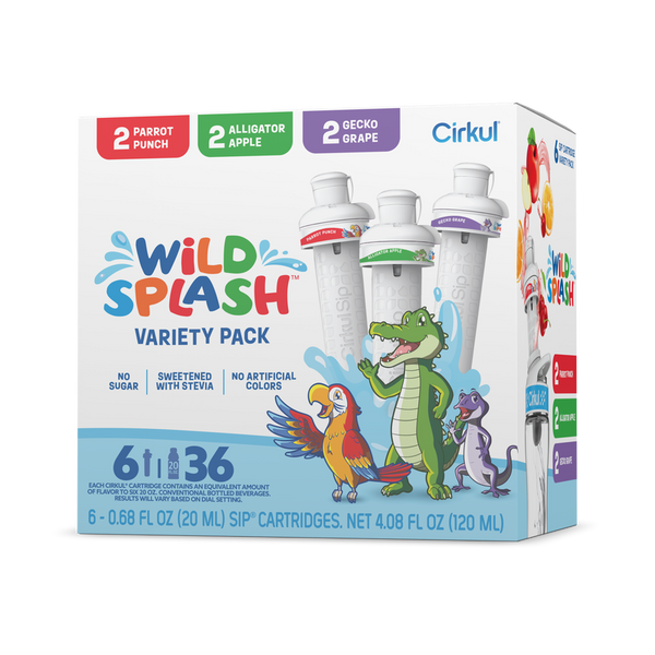 Refreshing Electrolyte Wild Splash 6-Pack Variety Pack 2TB7 - Vitamin-Infused Natural Refreshing Flavor Core - Default Title
