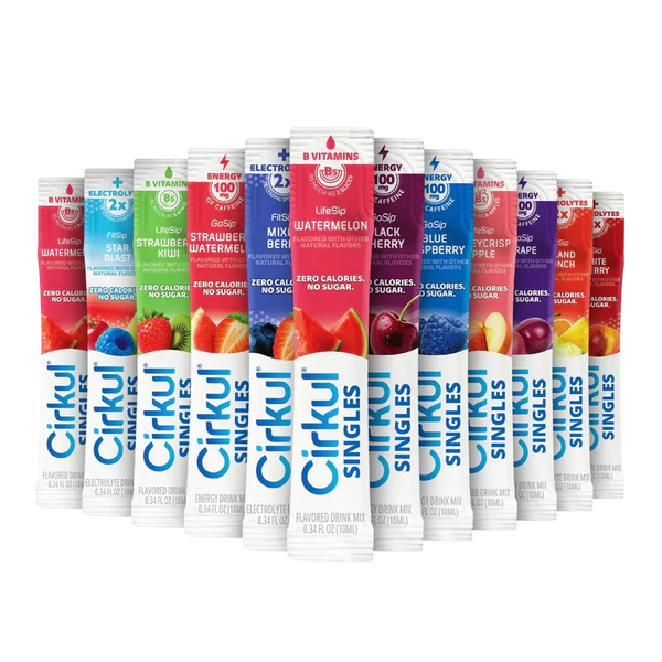 Refreshing Electrolyte 24-Pack  Singles Variety Bundle GXPG - Zero-Calorie Multi-Flavor Sip Pods for Water Bottle - Default Title