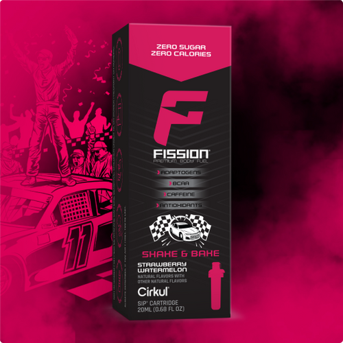 Natural Fruit Flavored Fission Shake & Bake 5RPP - Sugar-Free Fruit Flavor Cartridge Refill - Default Title