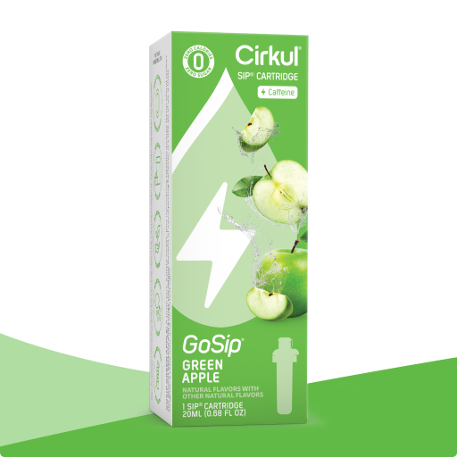 Refreshing Electrolyte GoSip Green Apple U1U4 - Electrolyte Hydration Enhanced Taste Cartridges - Default Title