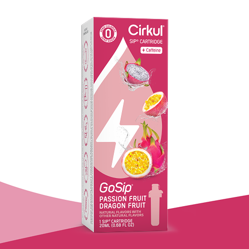 Sugar-Free GoSip Passion Fruit Dragon Fruit CWFH - Electrolyte Hydration Enhanced Taste Cartridges - Default Title