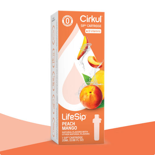 Refreshing Electrolyte LifeSip Peach Mango RH3C - Vitamin-Infused Natural Refreshing Flavor Core - Default Title