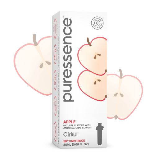 Sugar-Free Puressence Apple (Unsweetened) IZL9 - Electrolyte Hydration Enhanced Taste Cartridges - Default Title