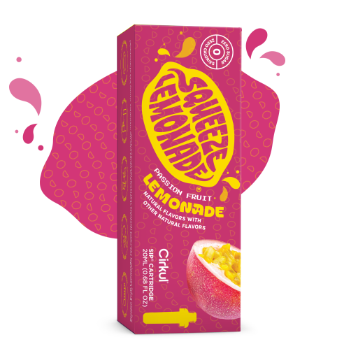 Sugar-Free Squeeze Passion Fruit Lemonade 2Z80 - Vitamin-Infused Natural Refreshing Flavor Core - Default Title
